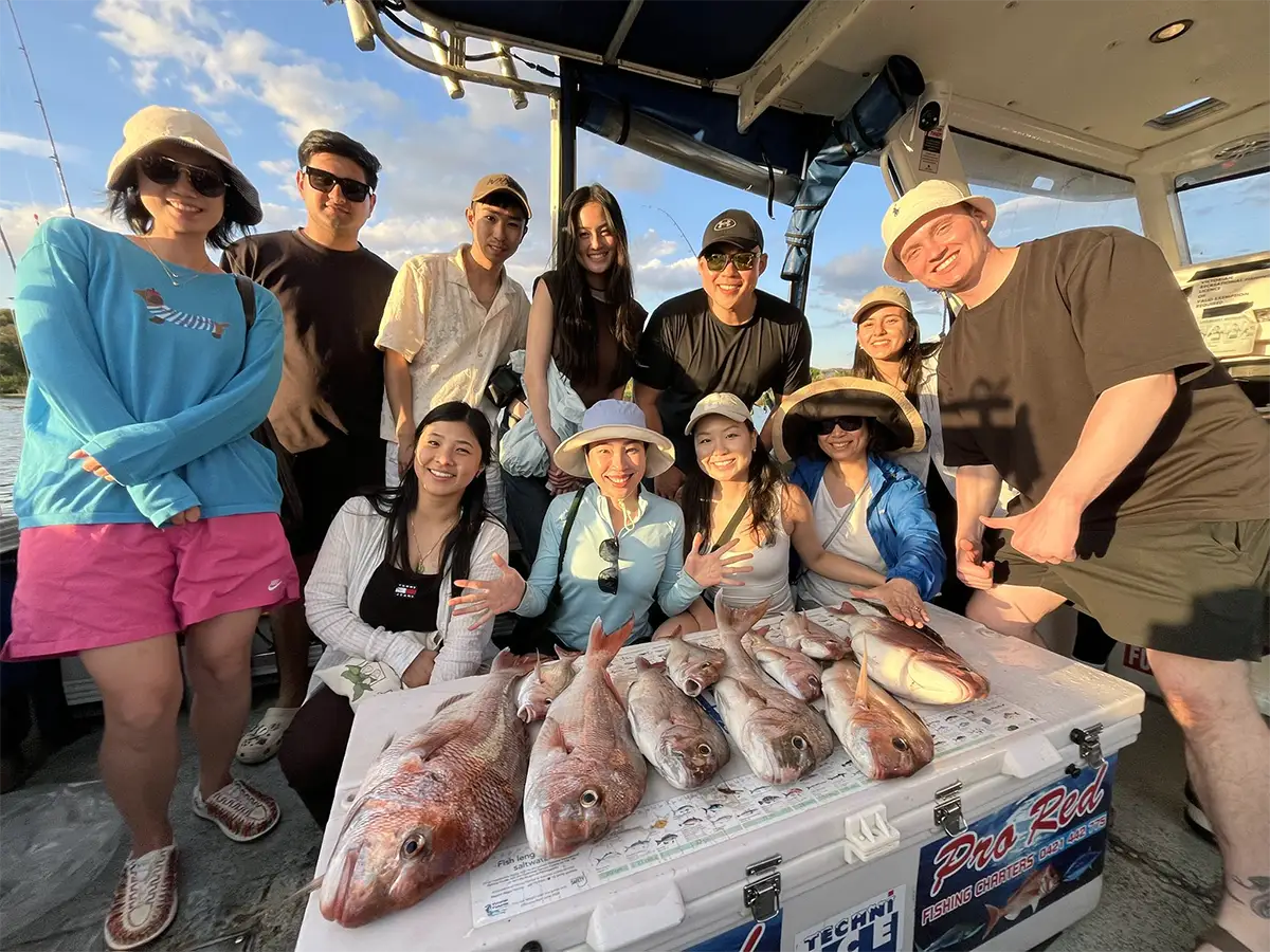 Carrum snapper catch on Port Phillip Bay fishing charter